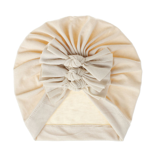 Gorro de Bebé Recién Nacido con Moño Anudado - Image 13