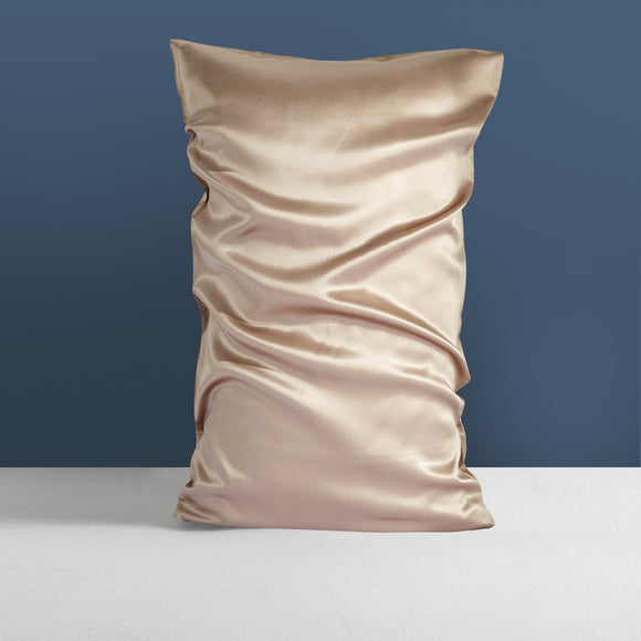 Funda de Almohada de Seda Doble Cara para Dormir Profundo