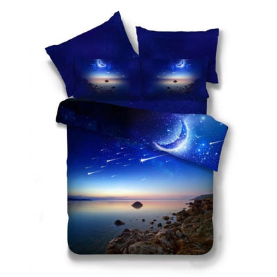 Juego de Sábanas 3D Funda Nórdica 4 Piezas Estampado Volumétrico - Image 9