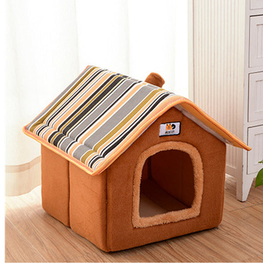 Casa Cálida para Mascotas Pequeñas - Cama Teddy Acogedora Todo Clima - Image 10