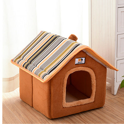 Casa Cálida para Mascotas Pequeñas - Cama Teddy Acogedora Todo Clima - Image 6