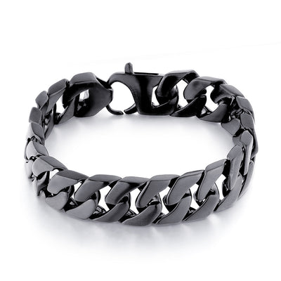 Pulsera de Acero Titanio Fundido Estilo Europeo y Americano - Image 6