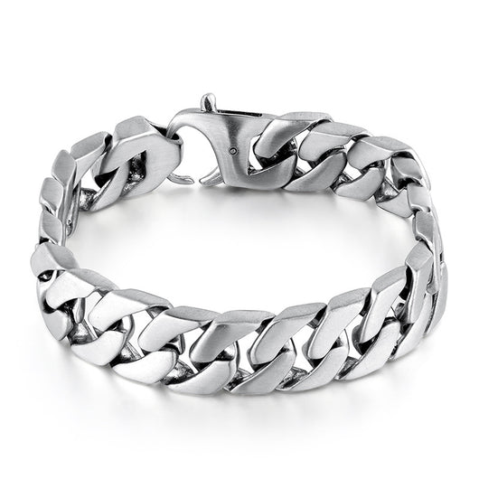 Pulsera de Acero Titanio Fundido Estilo Europeo y Americano - Image 8