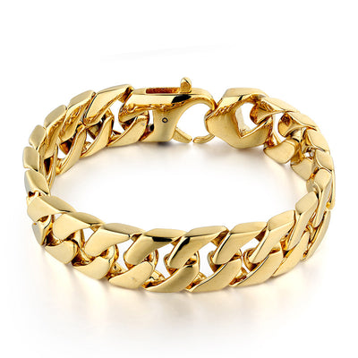 Pulsera de Acero Titanio Fundido Estilo Europeo y Americano - Image 10