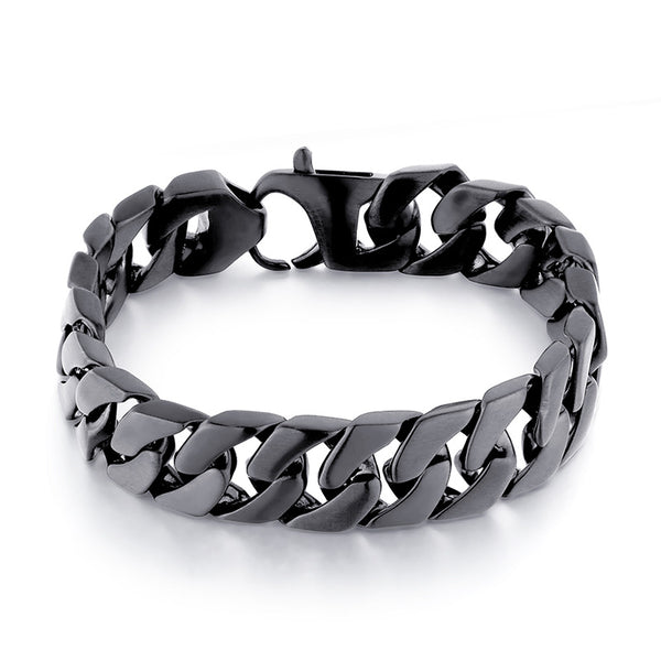 Pulsera de Acero Titanio Fundido Estilo Europeo y Americano