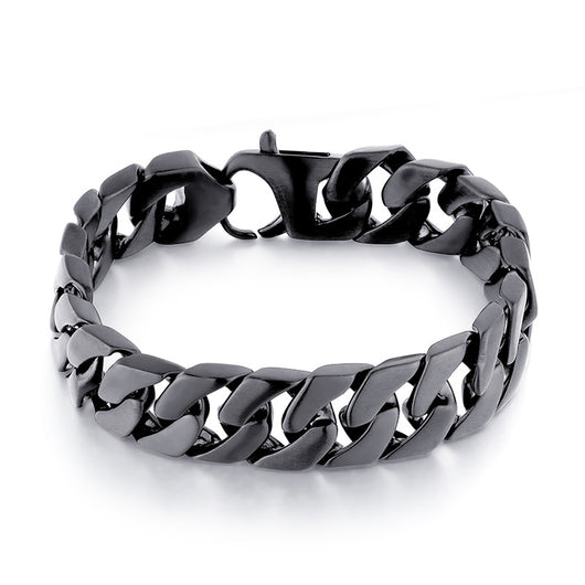 Pulsera de Acero Titanio Fundido Estilo Europeo y Americano