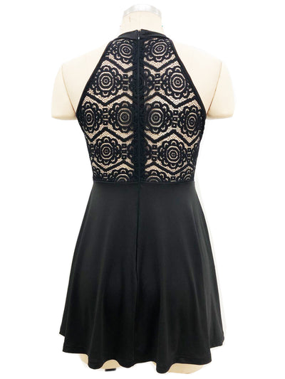 Falda Verano Encaje Elegante con Detalles Cosidos Estilo Europeo - Image 7