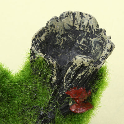 Decoracion de raiz con musgo artificial para acuario - Image 10