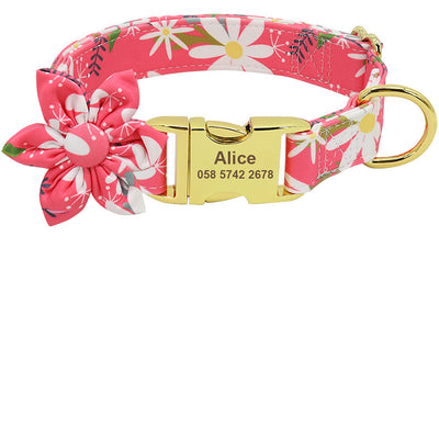 Collar Personalizado para Perro con Placa de Identificación Grabada - Image 30