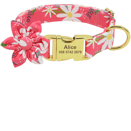 Collar Personalizado para Perro con Placa de Identificación Grabada - Image 30