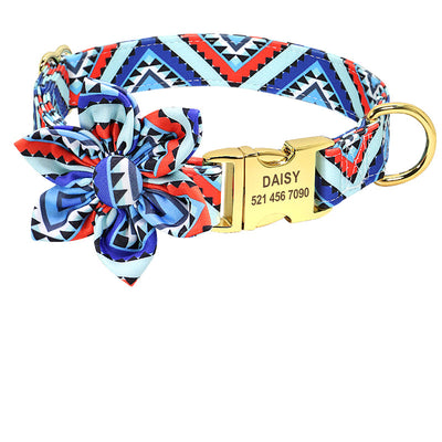 Collar Personalizado para Perro con Placa de Identificación Grabada - Image 35