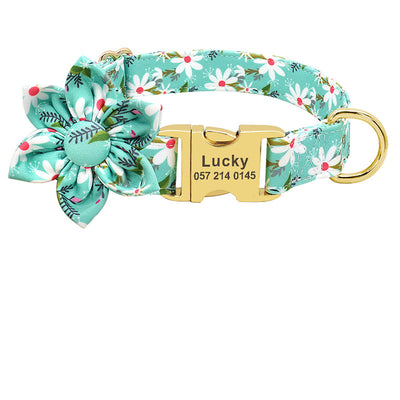 Collar Personalizado para Perro con Placa de Identificación Grabada - Image 40