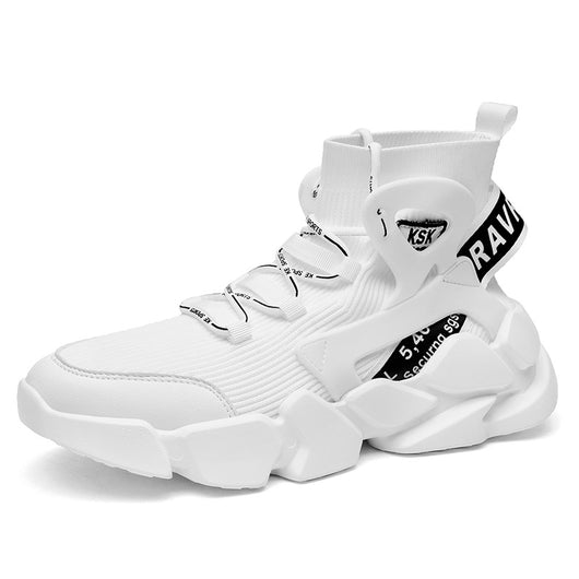 Zapatillas Altas Casuales Estilo Retro para Hombre - Image 9