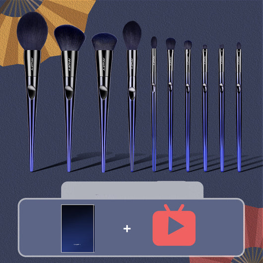 Set Completo de Brochas de Maquillaje Profesional para Sombras - Image 11