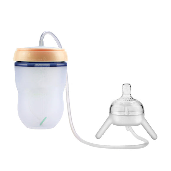 Vaso Entrenador Infantil con Pico Suave de Silicona