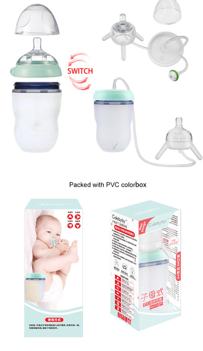 Vaso Entrenador Infantil con Pico Suave de Silicona - Image 6