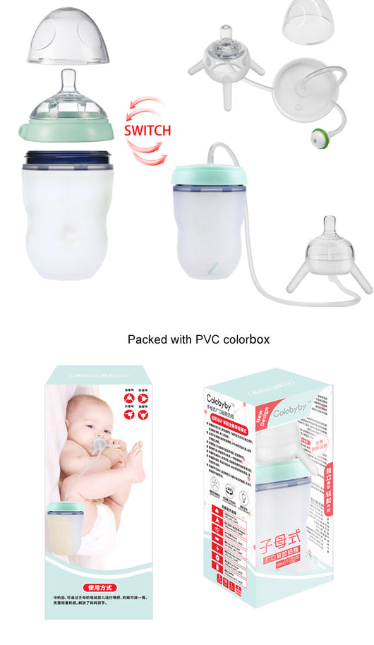 Vaso Entrenador Infantil con Pico Suave de Silicona - Image 6