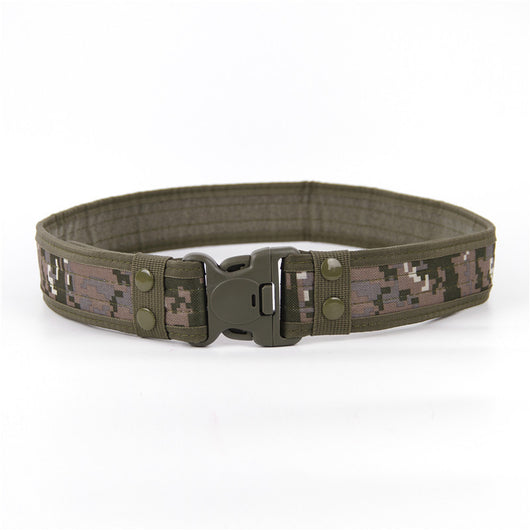 Cinturón de Lona Gruesa para Hombre con Borde Ancho Resistente - Image 3