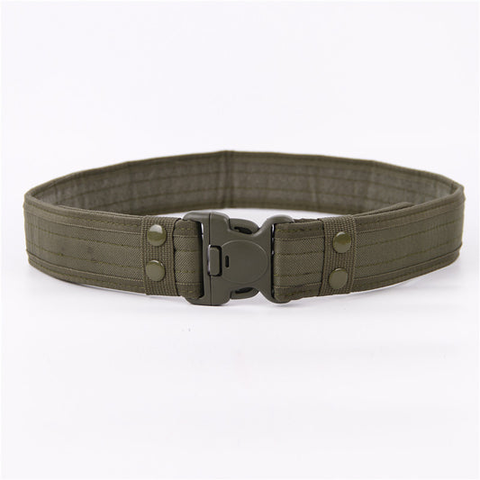 Cinturón de Lona Gruesa para Hombre con Borde Ancho Resistente - Image 2