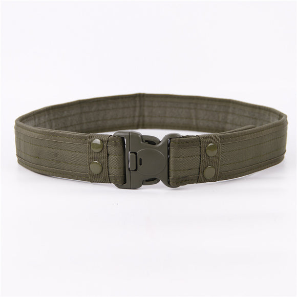 Cinturón de Lona Gruesa para Hombre con Borde Ancho Resistente
