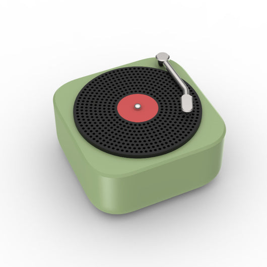 Parlante Portátil Inalámbrico Vintage Tocadiscos Multifunción - Image 6