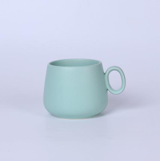 Taza de Cerámica Macaron para Pareja - Diseño Romántico para Café y Té - Image 2