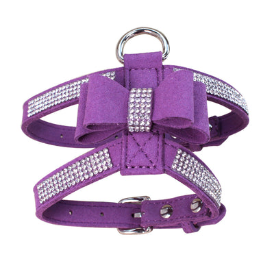 Arnés Pectoral Anti-escape para Mascotas con Strass Brillante - Image 8