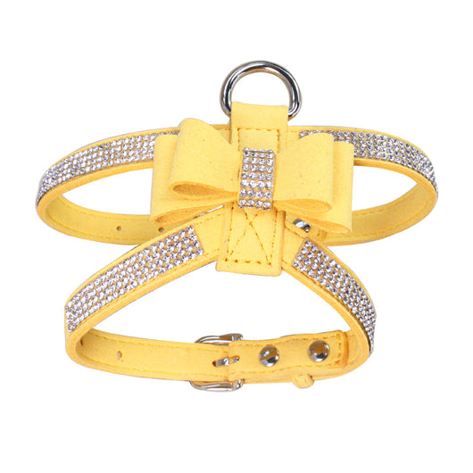 Arnés Pectoral Anti-escape para Mascotas con Strass Brillante - Image 4