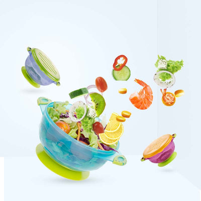 Juego de Platos con Ventosas para Bebés y Niños - Set de 3 Colores - Image 7