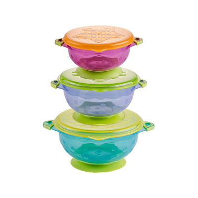 Juego de Platos con Ventosas para Bebés y Niños - Set de 3 Colores - Image 11