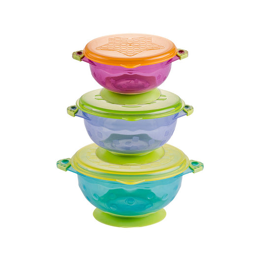 Juego de Platos con Ventosas para Bebés y Niños - Set de 3 Colores - Image 11