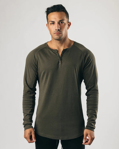 Playera Deportiva de Manga Larga con Botones - Image 3