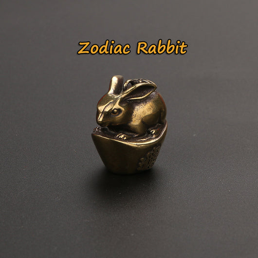 Llavero Colgante Decorativo del Zodiaco en Latón - Image 15
