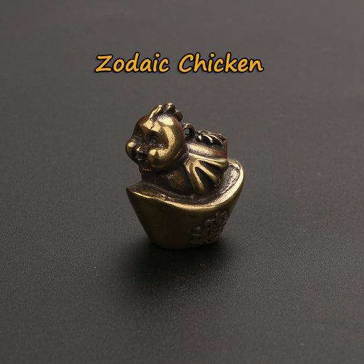 Llavero Colgante Decorativo del Zodiaco en Latón - Image 23