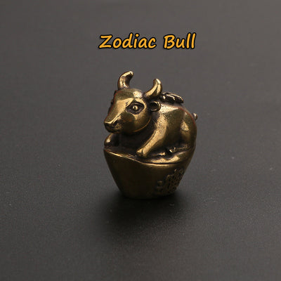 Llavero Colgante Decorativo del Zodiaco en Latón - Image 2