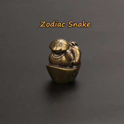 Llavero Colgante Decorativo del Zodiaco en Latón - Image 7