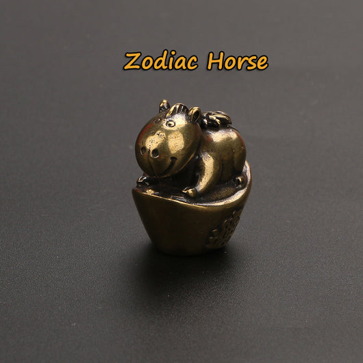 Llavero Colgante Decorativo del Zodiaco en Latón - Image 10