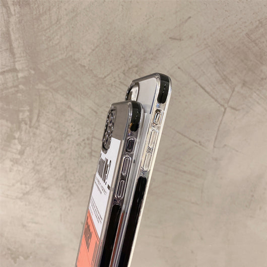 Funda Transparente para Teléfono con Diseño Naranja - Image 7