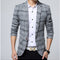 Blazer Casual Slim Fit para Hombre - Estilo Juvenil Moderno