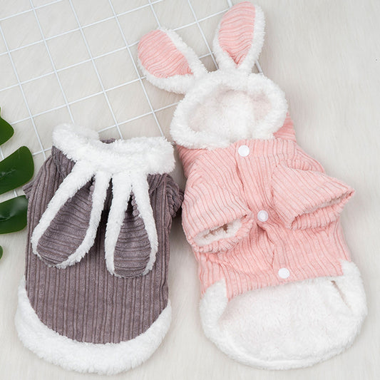 Suéter Acogedor para Mascotas - Ropa de Otoño e Invierno para Perros y Conejos