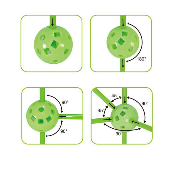 Juguetes Tridimensionales de Inserción para Padres e Hijos
