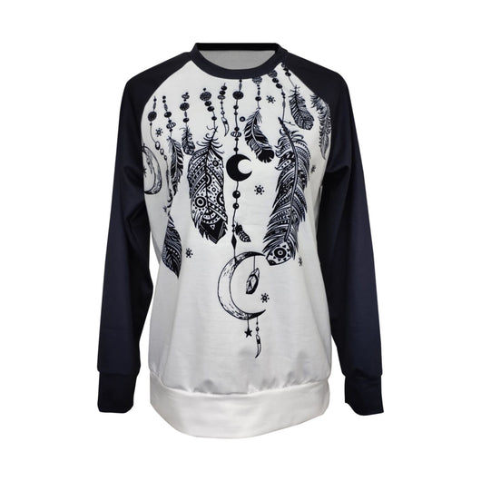 Sudadera Estampada Casual con Capucha para Mujer - Image 10
