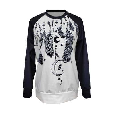 Sudadera Estampada Casual con Capucha para Mujer - Image 2