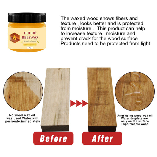 Cera de Abeja Pulidora para Muebles - Restaurador Protector 80G - Image 7