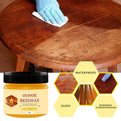 Cera de Abeja Pulidora para Muebles - Restaurador Protector 80G - Image 8
