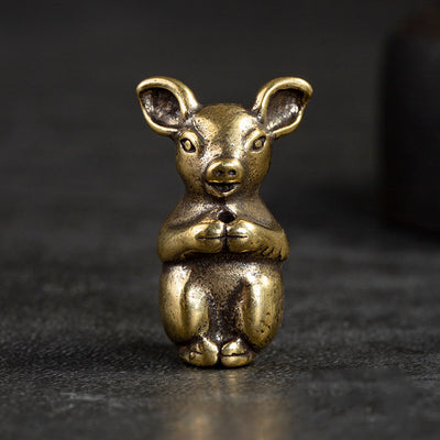 Set Completo de Dijes Zodiacales en Bronce - Llaveros de los 12 Signos - Image 13