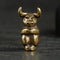 Set Completo de Dijes Zodiacales en Bronce - Llaveros de los 12 Signos