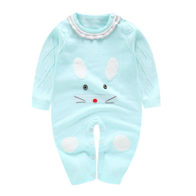 Suéter Vestido Una Pieza para Bebé en Khaki - Image 7