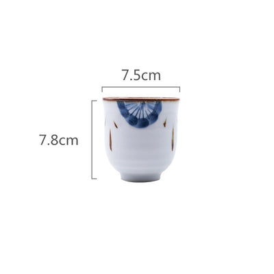 Taza de Té Cerámica Artesanal Pub Retro Pintada a Mano - Image 2