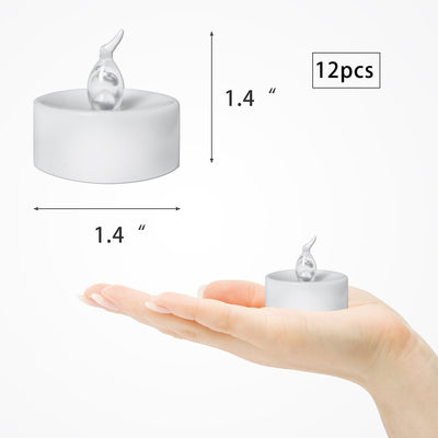 Velas LED con Efecto Parpadeante - Luz Nocturna Recargable sin Llama - Image 16